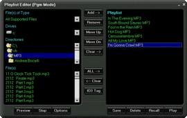 Media Runner Pgm Playlist Editor